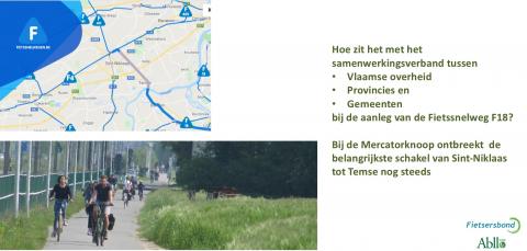 brede, vlotte fietsroute Sint-Niklaas Temse is nodig !